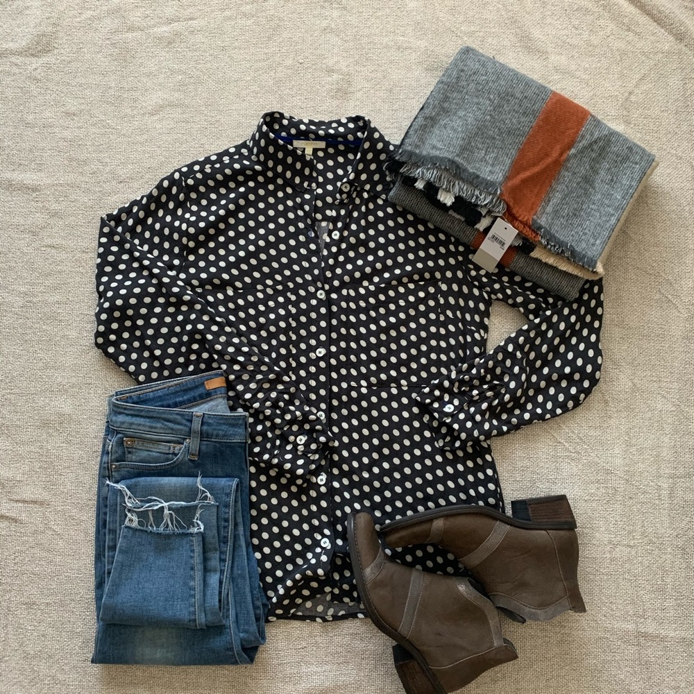 Matty M‎ Polka Dot Blouse